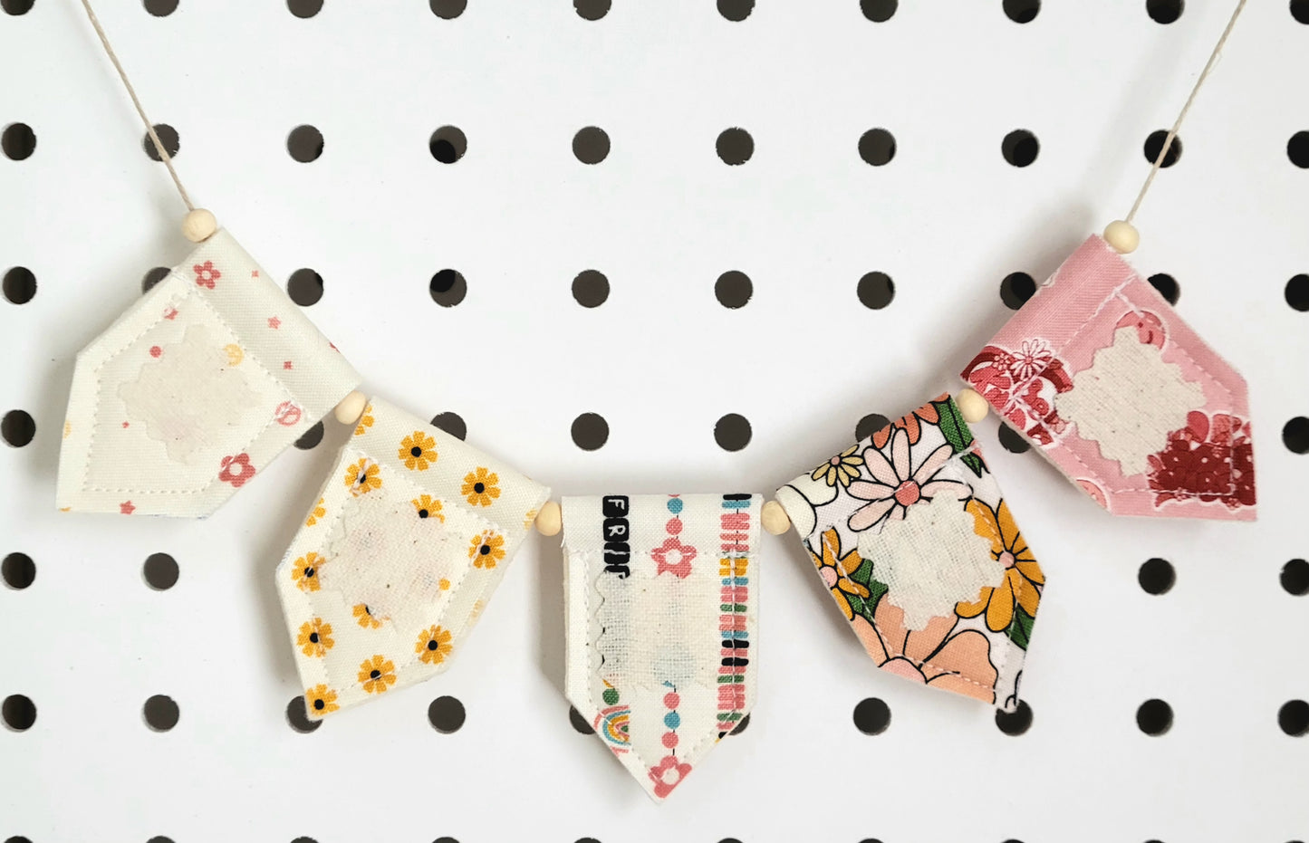 Groovy Sunflowers Personalized Tiny Bunting