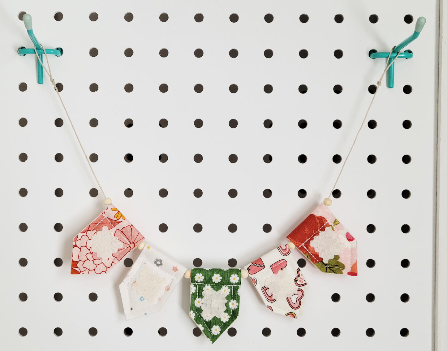 Garden Party Personalized Tiny Bunting