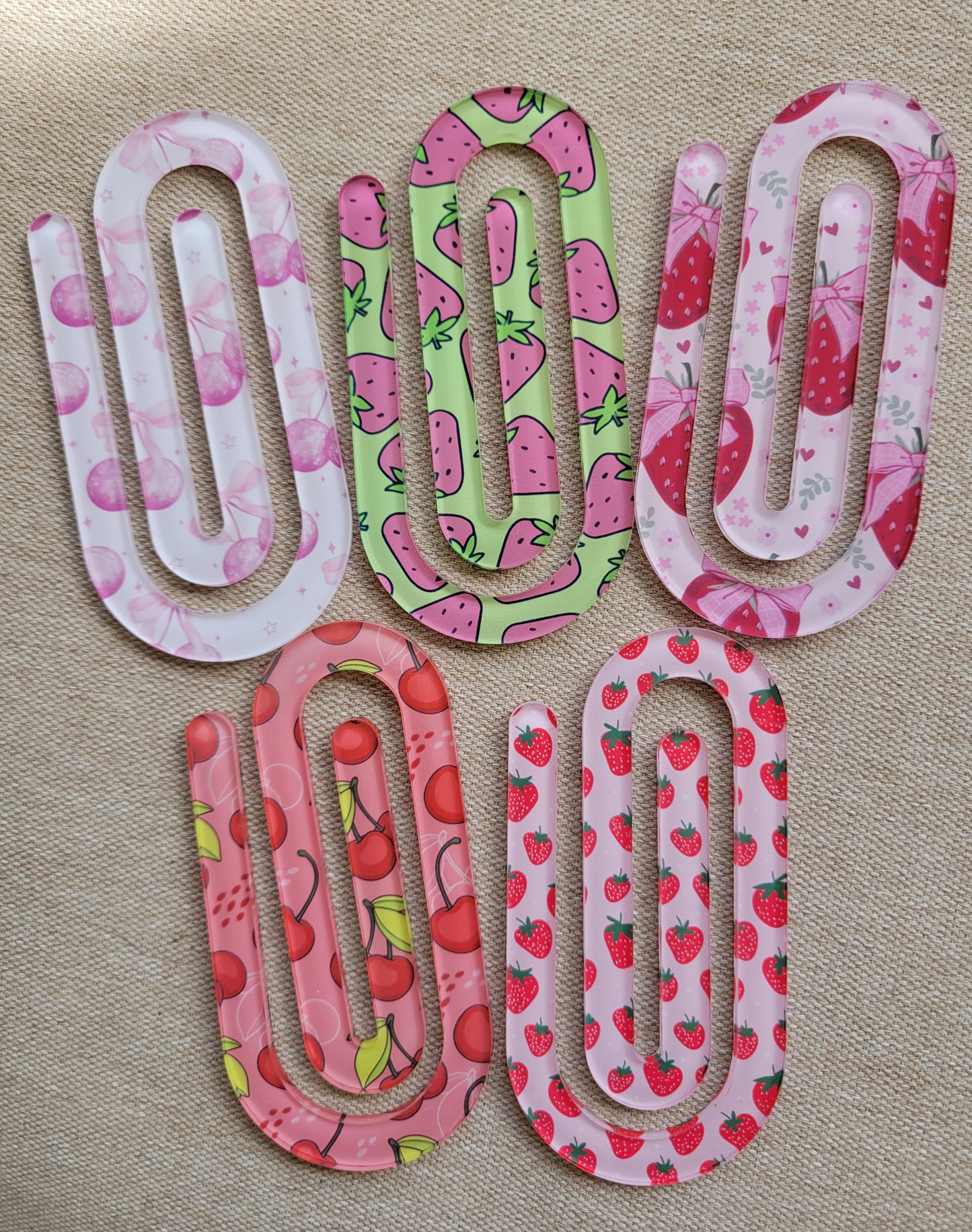 Fruit Collection Jumbo Paperclip
