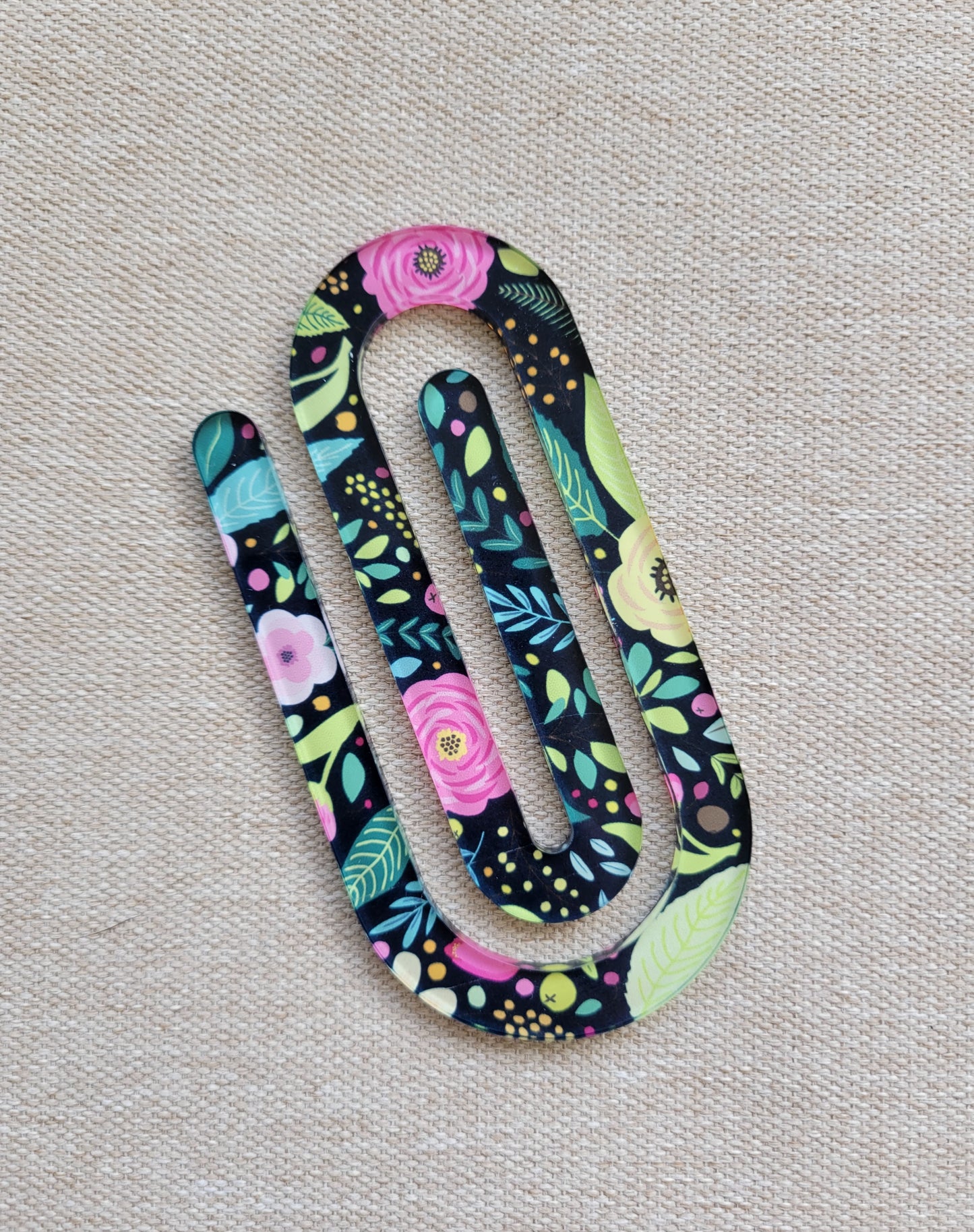 Floral Collection Jumbo Paperclip