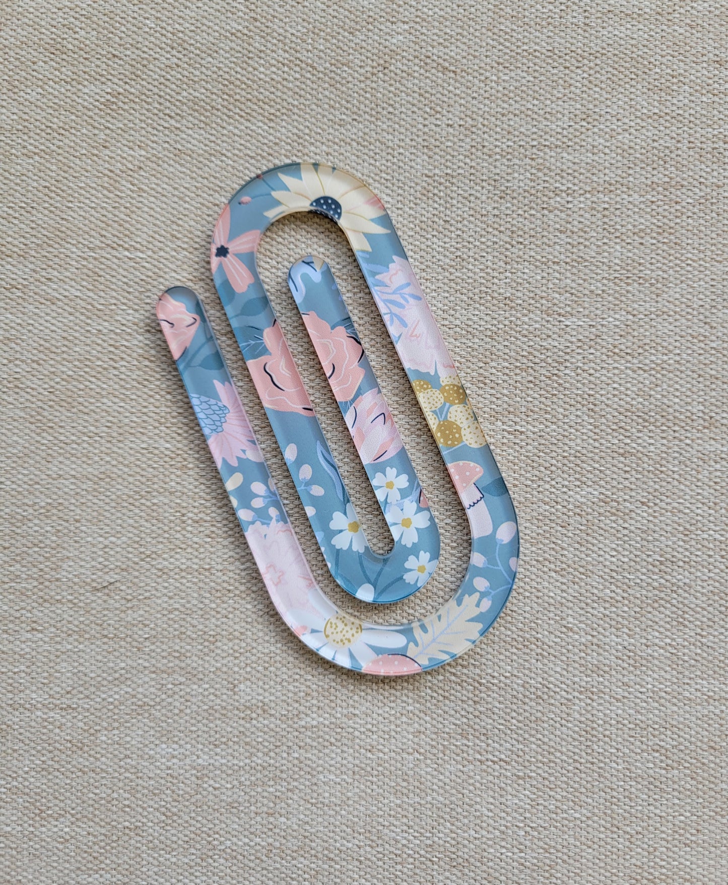 Floral Collection Jumbo Paperclip