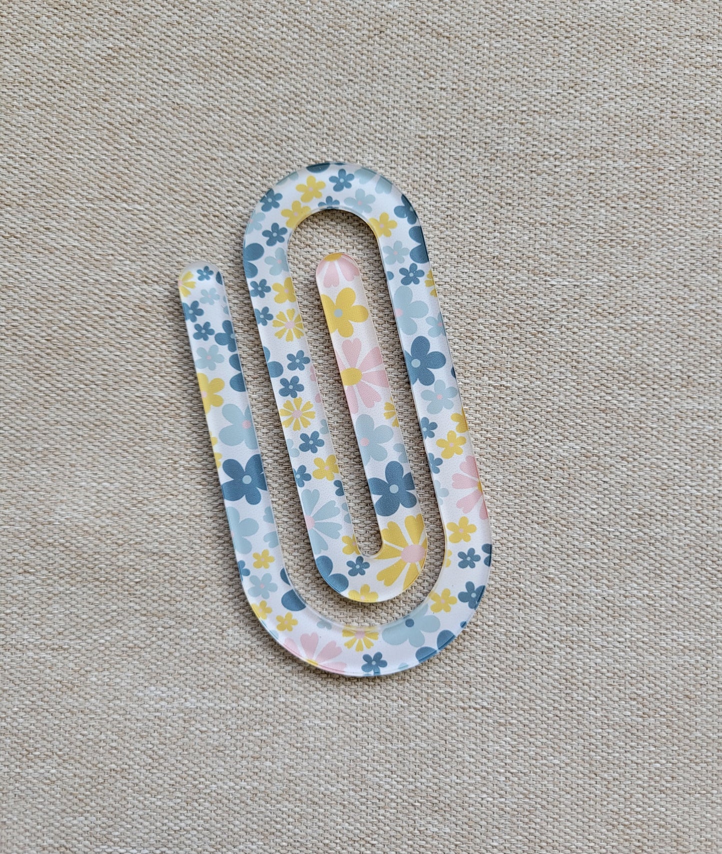 Floral Collection Jumbo Paperclip
