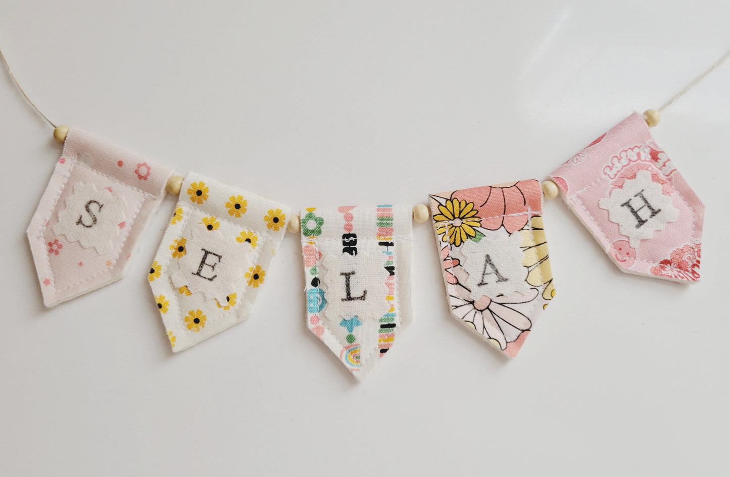 Sugar & Sunshine Personalized Tiny Bunting