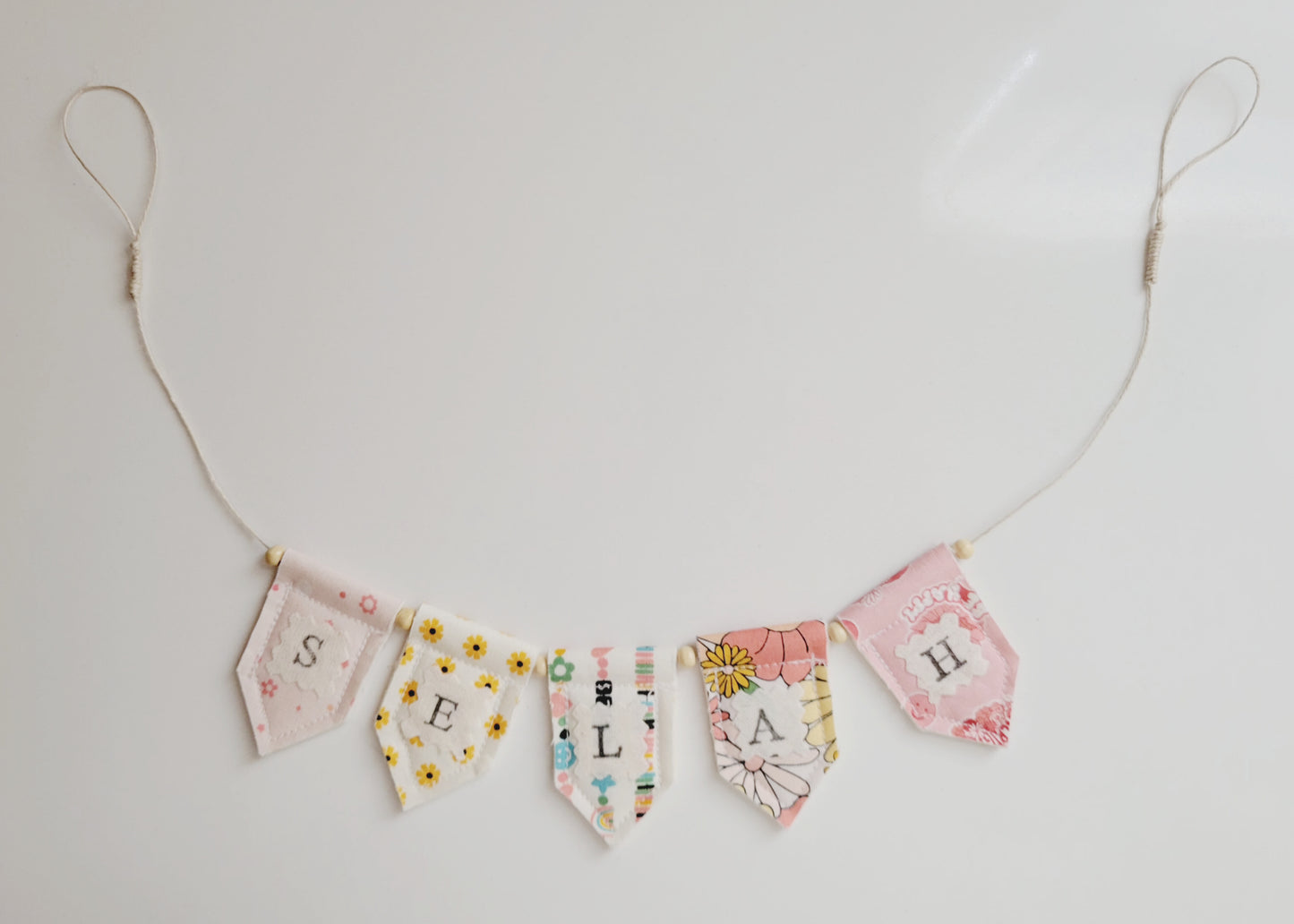 Sugar & Sunshine Personalized Tiny Bunting