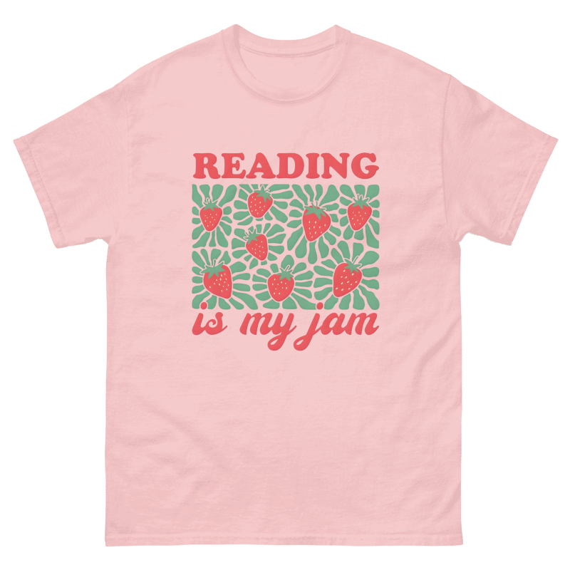 Reading is my Jam Short Sleeve Unisex T-Shirt