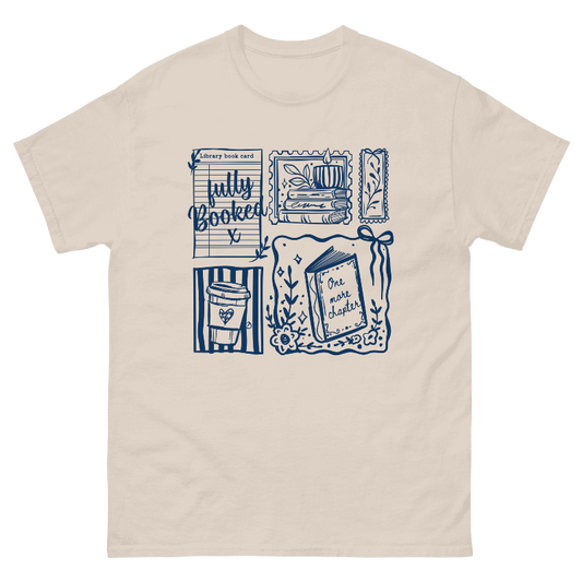 Fully Booked Short Sleeve Unisex T-Shirt