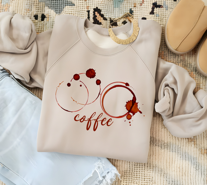 Coffee Stains T-Shirt or Crewneck