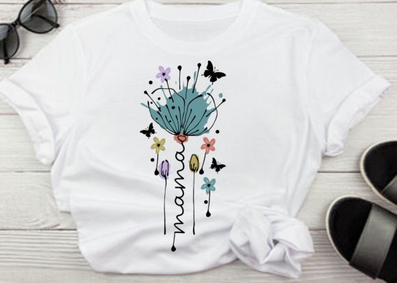 Mama Flowers T-Shirt or Crewneck