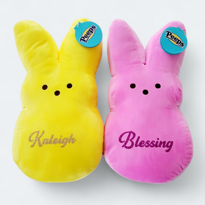 Personalized 15" Peeps Easter Bunny Stuffed Animal