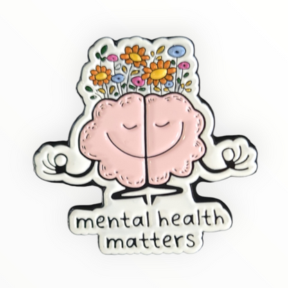 Mental Health Matters Enamel Pin