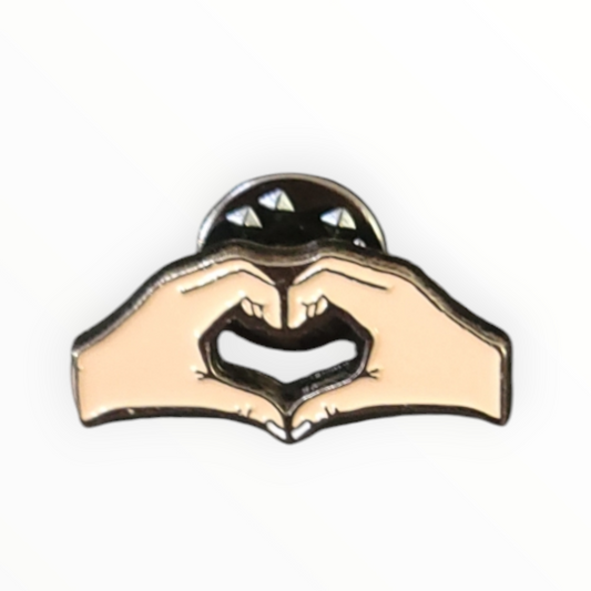 Love Hand Gesture Enamel Pin